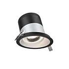 Dals Lighting RC06-CC-20-SLAZ-TBK 6" Alzak Luminaire encastré Wattage et CCT sélectionnables
