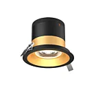 Dals Lighting RC06-CC-35-RGGD-TBK 6" L'or Luminaire encastré Wattage et CCT sélectionnables