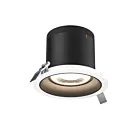 Dals Lighting RC06-CC-60-RGBK-TWH 6" Noir Luminaire encastré Wattage et CCT sélectionnables