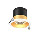 Dals Lighting RC06-CC-60-RGGD-TWH 6" L'or Luminaire encastré Wattage et CCT sélectionnables