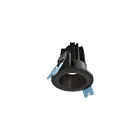 Dals Lighting RGR1-CC-BK 6W 1" Noir Spot encastré régressé