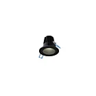 Dals Lighting RGR2-CC-BK 8W 2" Noir Lumière encastrée