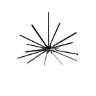 Dals Lighting STRPD-3K-BK Stellar Pendant 33W Noir Suspendu