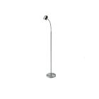 Lampe sur pied DEL Dainolite 123LEDF-SC 1-lumière Chrome satiné 5w
