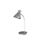 Lampe de bureau à DEL Dainolite 132LEDT-SV 1-lumière Argent 6w