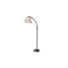 Lampe sur pied DEL réglable Dainolite DM2578-F-OBB 1-lumière Bronze huilé brossé 100w