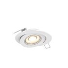 Dals Lighting FGM6-CC-WH 14W 6" Blanc Luminaire encastré à cardan