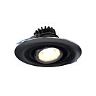 Dals Lighting LEDDOWNG4-CC-BK 8W 4" Noir Luminaire encastré à cardan