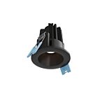 Dals Lighting RGR1-CC-BK 6W 1" Noir Spot encastré régressé