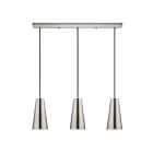 Suspendu Eglo Pratella 201531A 3-Lumières Nickel satiné 180W
