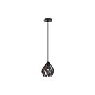 Suspendu Eglo Carlton 202034A 1-Lumière Noir et Cuivre 60W
