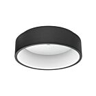 Plafonnier Eglo Marghera 202105A 1-Lumière Noir et blanc