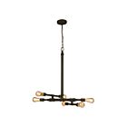 Suspendu Eglo Wymer 202834A 6-Lumières Bronze 360W