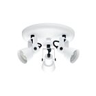 Éclairage sur rail LED Eglo Trillo 203221A 15W Blanc et noir