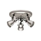 Éclairage sur rail LED Eglo Trillo 203222A 15W Nickel satiné