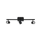 Éclairage sur rail LED Eglo Vergiano 203397A 15W Noir