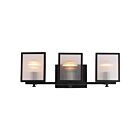 Eglo 203729A 60W Noir Lumière Vanité