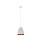 Suspendu Eglo Sarabia-P 204082A 1-Lumière Pastel Abricot et Cuivre 75W