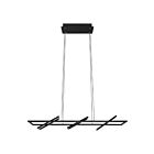 Suspendu Eglo Tamasera 204371A Noir 54W