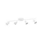 Éclairage sur rail LED Eglo Tremendo 205141A 40W Blanc
