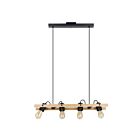 Eglo 205588A 60W Noir et marron Suspendu