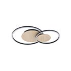 Eglo 205747A 27W Noir et marron LED Montage semi-encastré