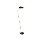 Eglo 205766A 60W Noir et laiton brossé Lampadaire