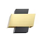 Eglo 205839A 60W Noir et laiton brossé murale d'extérieur