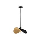 Eglo 206319A 40W Noir et or Suspendu