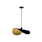 Eglo 206408A 60W Noir et or Suspendu