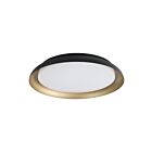 Eglo 206905a Sebio 1-lumière 21W Noir et or LED Plafonnier Encastré