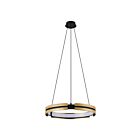 Eglo 206937a Grazia 1-lumière Noir et or LED Suspendu