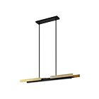 Eglo 206938a Grazia 2-lumières Noir et or LED Suspendu