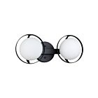 Eglo 206969a Parker Noir mat Lampe de salle de bain