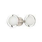 Eglo 206972a Parker Nickel brossé Lampe de salle de bain