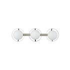 Eglo 206975a Parker Nickel brossé Lampe de salle de bain