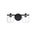 Eglo 207003a Valentina Noir mat Lampe de salle de bain