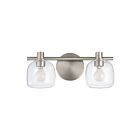 Eglo 207007a Valentina Nickel brossé Lampe de salle de bain
