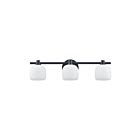 Eglo 207011a Valentina Noir mat Lampe de salle de bain