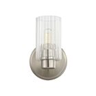Eglo 207027a Bedminster Nickel brossé Lampe de salle de bain