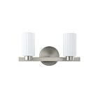 Eglo 207035a Bedminster Nickel brossé Lampe de salle de bain