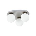 Eglo 207115a Castrovido 12.6W Nickel brossé Semi Plafonnier Encastré