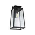 Eglo 207132a Salford Noir mat Applique Murale Extérieur
