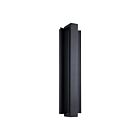 Eglo 207135a Jubilee 1-lumière Noir mat LED Applique Murale Extérieur