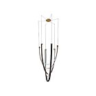 Eglo 207275a Ayers 3-lumières Champagne LED Suspendu