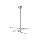 Eglo 207284a Overture 6-lumières Nickel LED Suspendu