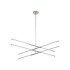 Eglo 207286a Overture 8-lumières Nickel LED Suspendu