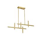 Eglo 207301a Manhattan 12-lumières Or brossé LED Suspendu
