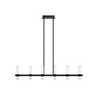 Eglo 207313a Ristretto 12-lumières Noir mat LED Suspendu