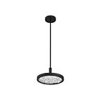 Eglo 207415a Courtney 1-lumière Noir LED Suspendu